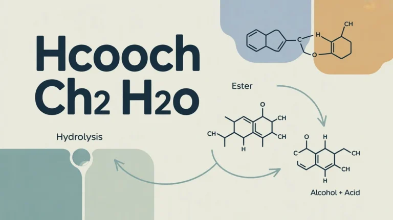 hcooch ch2 h2o