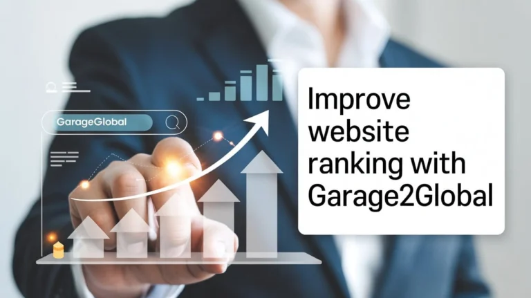 improve website ranking with garage2global